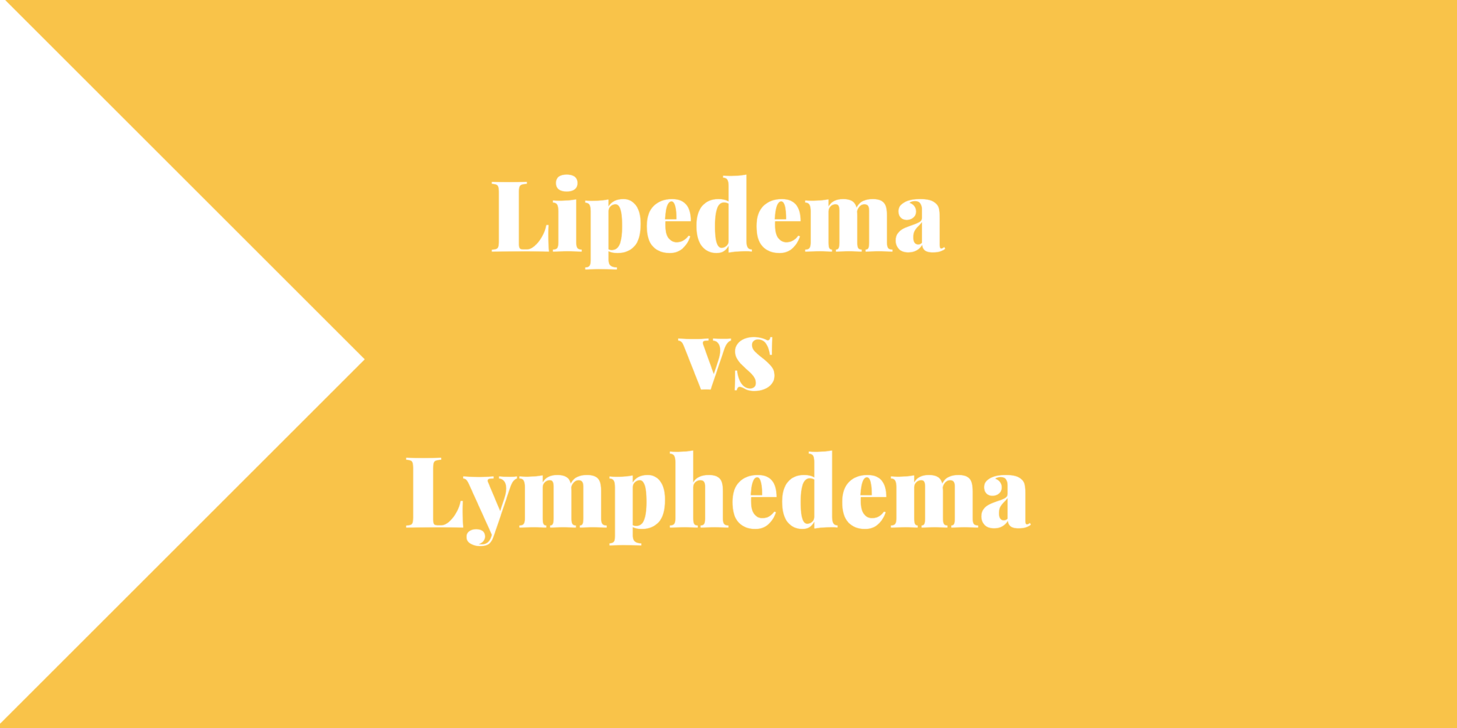 Lipedema vs Lymphedema - Lipedema and Me